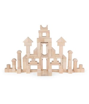 Дерев'яний кубики Viga Toys нефарбовані, 100 шт., 3 см (51623)
