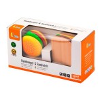 Іграшкові продукти Viga Toys Дерев'яні гамбургер і сендвіч (5081021)