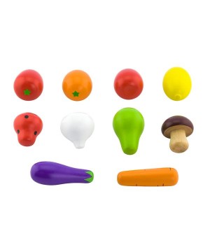 Іграшкові продукти Viga Toys Дерев'яні овочі та фрукти (5073421)