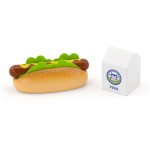 Іграшкові продукти Viga Toys Дерев'яні хот-дог і молоко (5160121)