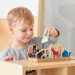 Дерев'яний ігровий набір Viga Toys Простір і відстань (5018321)