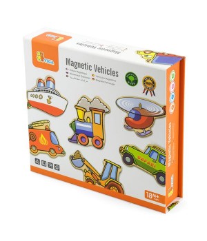 Набір магнітів Viga Toys Транспорт, 20 шт. (58924N)