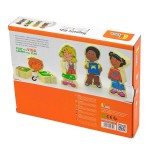 Набір магнітних фігурок Viga Toys Діти (59699VG21)