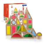 Ігровий набір блоків Guidecraft Block Play Маленька веселка, 5 см, 40 шт. (G3083)