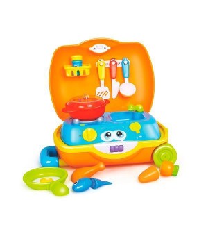 Ігровий набір Hola Toys Валізка кухаря (3108)
