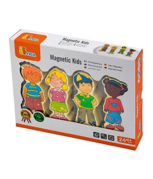 Набір магнітних фігурок Viga Toys Діти (59699VG21)