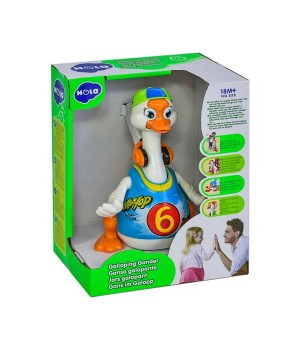 Інтерактивна музична іграшка Hola Toys Танцюючий гусак (828-blue) Інтерактивна музична іграшка Hola Toys Танцюючий гусак (828-blue)