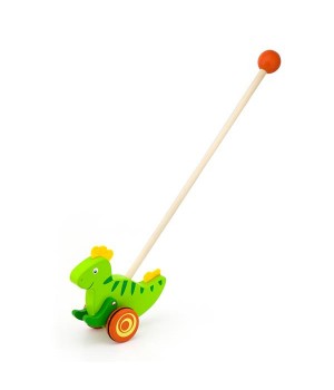 Деревянная каталка Viga Toys Динозаврик (50963)