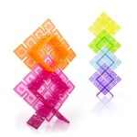 Конструктор Guidecraft Interlox Squares Квадрати, 96 деталей (G168352121)