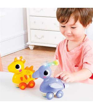 Музична іграшка Hola Toys Стегозавр (6110D)