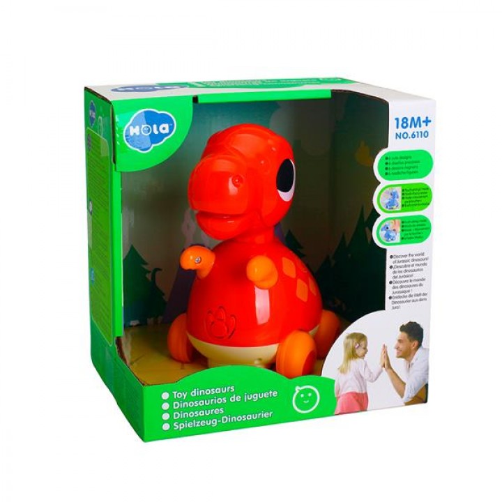 Музична іграшка Hola Toys Тиранозавр (6110A)