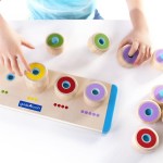 Набір для рахування Guidecraft Manipulatives Логічні стовпчики (G673621)