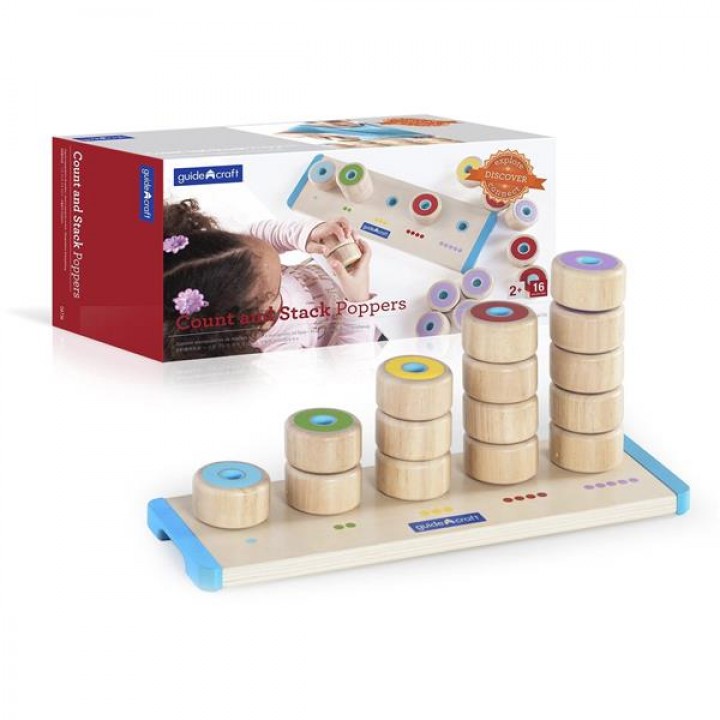 Набір для рахування Guidecraft Manipulatives Логічні стовпчики (G673621)