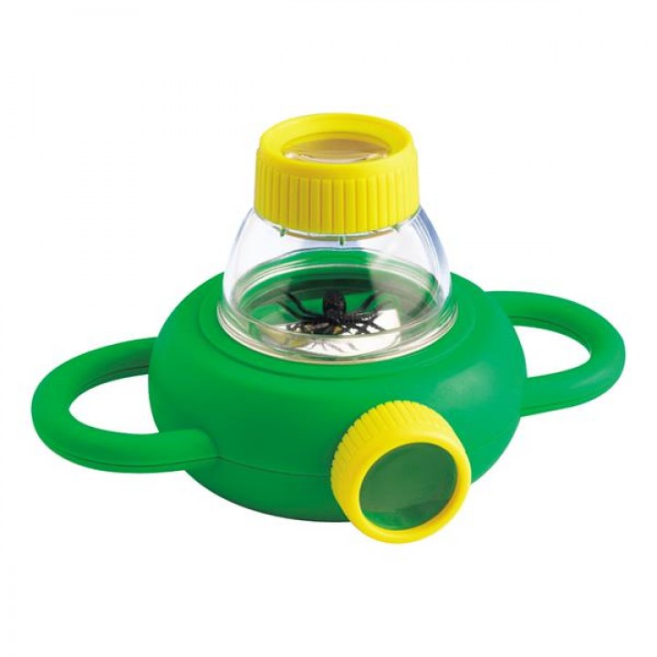 Контейнер для комах Edu-Toys зі збільшувальними стеклами 4x 6x (BL010)