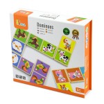 Дерев'яне доміно Viga Toys Фермерські звірята (5130621)