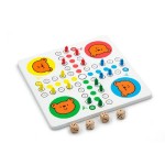 Дерев'яна настільна гра Viga Toys Мозаїка і лудо (5999021)