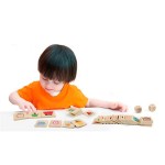 Дерев'яний пазл-гра Viga Toys Вивчаємо форми (4450621)