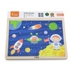 Дерев'яний пазл Viga Toys У космосі, 24 ел. (5146121)
