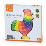 Дерев'яний пазл Viga Toys Півник по літерах (5524421)