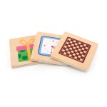 Дерев'яний пазл-гра Viga Toys Вивчаємо форми (4450621)