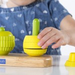 Пірамідка-сортер Guidecraft Manipulatives Фрукти (G673221)