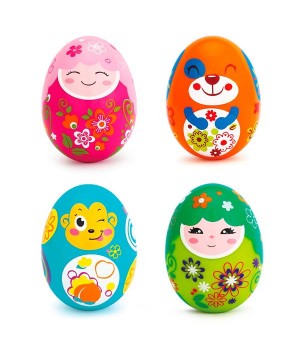 Брязкальце Hola Toys Яйця в ассорт. (3102C)