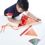 Шнурівка Guidecraft Manipulatives Великі фігури (G680421)