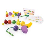 Дерев'яна шнурівка Guidecraft Manipulatives Фрукти (G6803)