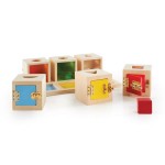 Набір-сортер Guidecraft Manipulatives Коробочки з геометричними фігурами (G5058)