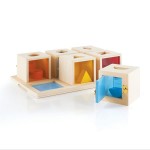 Набір-сортер Guidecraft Manipulatives Коробочки з геометричними фігурами (G5058)