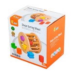 Дерев'яний сортер Viga Toys Циліндр із фігурами (5412321)