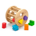 Дерев'яний сортер Viga Toys Циліндр із фігурами (5412321)