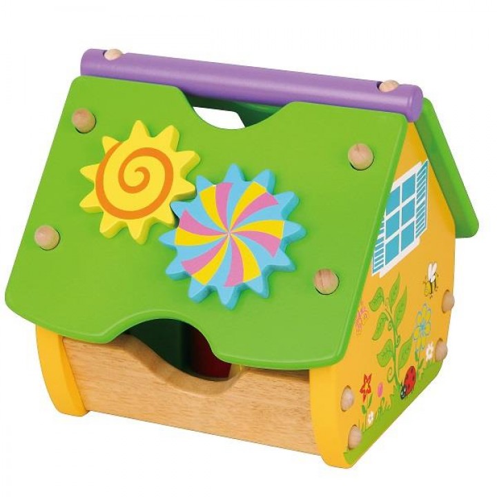 Дерев'яний сортер Viga Toys Веселий будиночок (5948521)