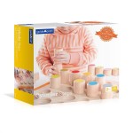 Дерев'яний навчальний сортер Guidecraft Manipulatives Кольорові циліндри (G67342121)