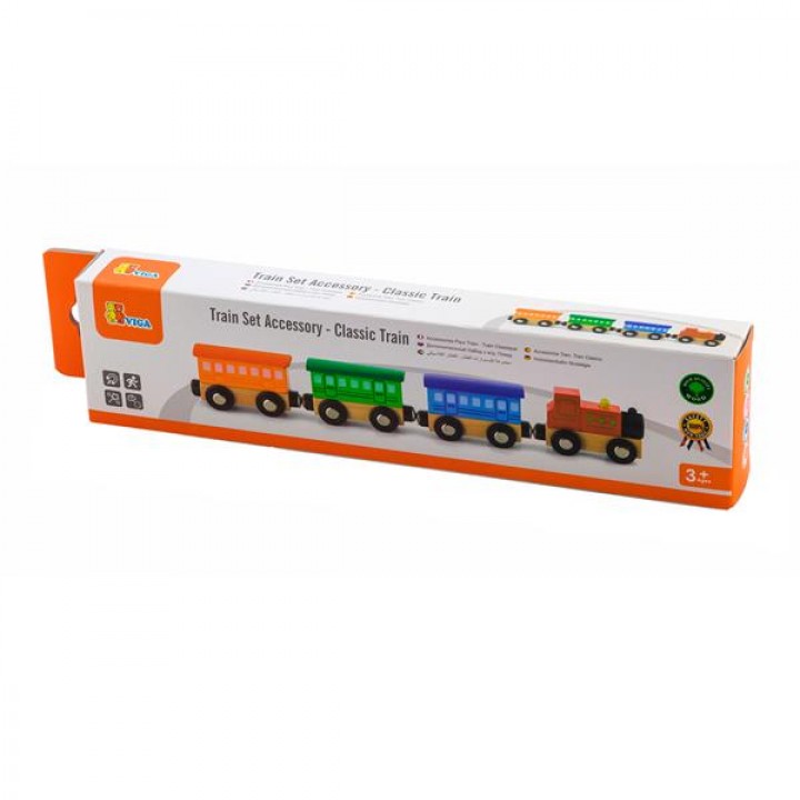 Набір для залізниці Viga Toys Поїзд (5081921)