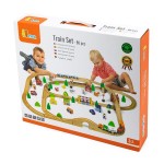 Дерев'яна залізниця Viga Toys 90 ел. (5099821)