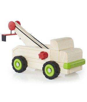 Іграшка Guidecraft Block Science Trucks Великий евакуатор (G7532)