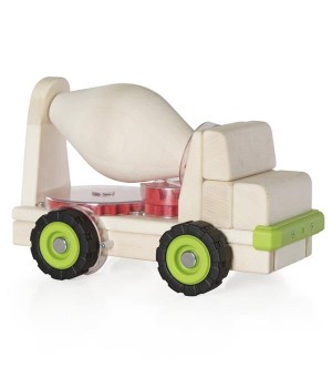 Іграшка Guidecraft Block Science Trucks Велика бетономішалка (G7530)