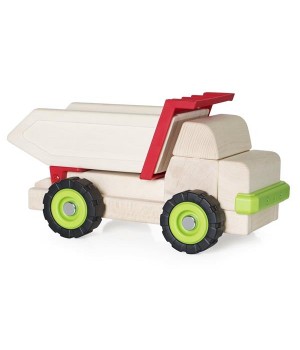 Іграшка Guidecraft Block Science Trucks Великий самоскид (G7531)