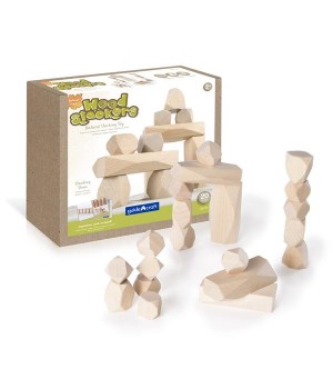 Набір дерев'яних блоків Guidecraft Natural Play Стоунхендж (G6772)