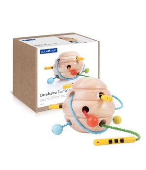 Шнурівка Guidecraft Manipulatives Вулик (G6802) Шнурівка Guidecraft Manipulatives Вулик (G6802)