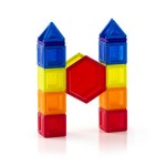 Магнітний конструктор Guidecraft PowerClix Solids, 70 деталей (G9422)