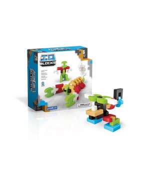 Конструктор Guidecraft IO Blocks, 76 деталей (G9600)