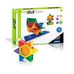 Магнітний конструктор Guidecraft PowerClix Solids, 70 деталей (G9422)