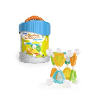 Магнітний конструктор Guidecraft Grippies Windows, 16 деталей (G8315)
