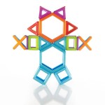 Магнітний конструктор Guidecraft PowerClix Frames, 74 деталі (G9201)