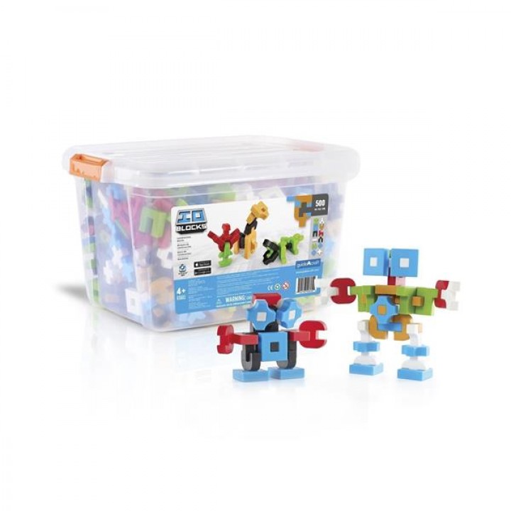 Конструктор з доповненою 3d реальністю Guidecraft IO Blocks, 500 деталей (G9605)