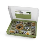 Магнітний конструктор Guidecraft PowerClix Frames Natural, 74 деталі (G9204)