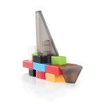 Конструктор Guidecraft IO Blocks Літаки і кораблі, 59 деталей (G9608)