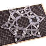 Магнітний конструктор Guidecraft PowerClix Frames Clear, 74 деталі (G9203)